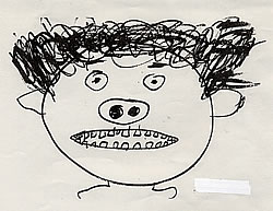 子供の書いた絵